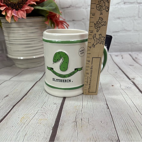 NWT rae Dunn by magnolia collab with harry potter Slytherin mug - Picture 2 of 8